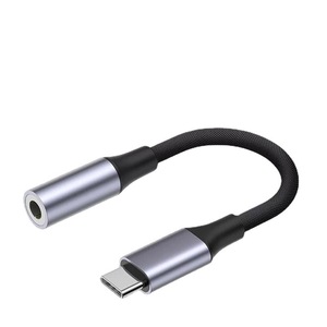 Factory Wholesale <strong>Digital</strong> USB-C Type C to 3.5 mm Female Audio Aux Headphone Jack Cables Multi-functional Audio Video Converters - Product Image 3