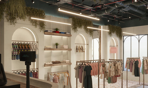 Custom Kids Clothing Store Display Rack | Modern Children's Wear Shop Interior Design Furniture & Fittings - Product Image 3
