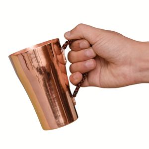 Vaso de Cobre para Bebidas, Pulido y Brillante, para Agua o Cerveza, Diseño Artesanal, Venta al Por Mayor - Product Image 3
