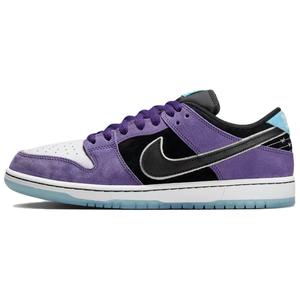 Zapatillas de Skateboarding Sb Dunk Low Hayley para Hombre, Color Morado, Negro y Azul, con Cordones de Gamuza, Estilo Casual - Product Image 1