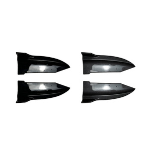 Bmw X6 G06 M Sport 2019 2022 Rear Corner Bumper Sticker Carbon Fiber Texture Adhesive <b>Car</b> <b>Decals</b> - Product Image 2