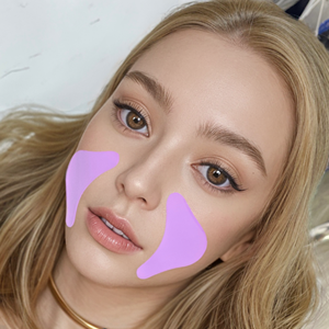 Patchs réutilisables en silicone pour le contour des yeux, masque pour les rides du sourire, couvre les plis nasogéniens, patchs anti-rides, s'adapte aux paupières pour les ridules - Product Image 2