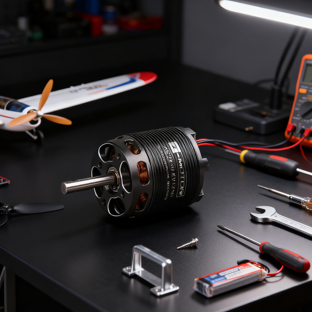 T-Motor AS2820 High Speed Precise Permanent Magnet BLDC Brushless DC Metal RC Drone Motor for Fixed Wing Drones