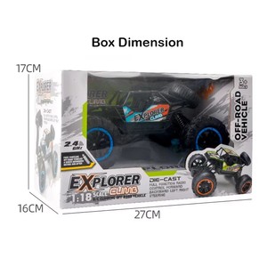 Coche de Control Remoto Huyo a Batería de 2.4GHz, Vehículo de Acrobacias RC para Niños, Juguete para Niños - Product Image 1