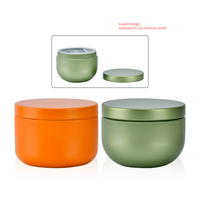 Boîtes à thé mini carrées vides en métal mat de 55*H43mm 2oz avec couvercles pour le stockage alimentaire de bonbons, chocolats et noix