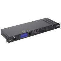 Procesador de Crossover Digital Avanzado de 2 Entradas y 6 Salidas con Sistema de Gestión de Altavoces PA2 Portátil para Estudio y Escenario