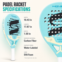 Raquette de padel en fibre de carbone thermoformée sur mesure, fabrication Jusain, OEM ODM, logo personnalisé, vente en gros