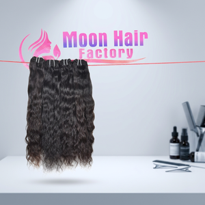 มัดผมคนอินเดียแบบเป็นลอนนุ่มไม่ผ่านกระบวนการ - Product Image 6