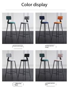 Nordic Iron Home Bar Escritorio Pared <span class=keywords><strong>de</strong></span> sala <span class=keywords><strong>de</strong></span> estar Mármol Mesa estrecha Tienda <span class=keywords><strong>de</strong></span> té <span class=keywords><strong>de</strong></span> la leche Mesa <span class=keywords><strong>de</strong></span> pie alto y silla Combinación Silla larga - Product Image 5