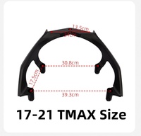 Tmax 560 530 Aksesori, untuk jok sepeda motor Yamaha & sandaran belakang, sandaran logam campuran aluminium