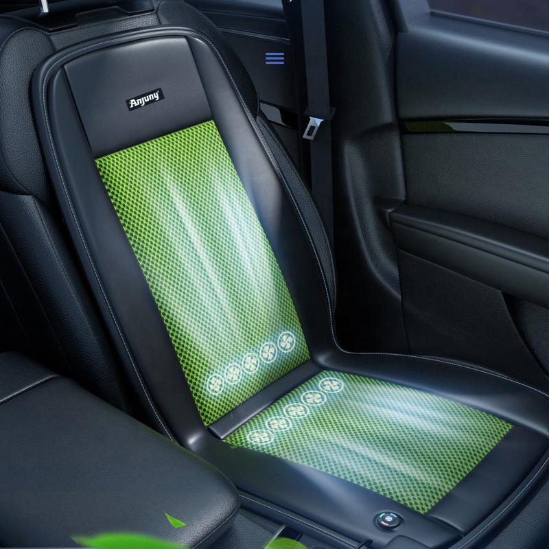 Автомобильные аксессуары, горячая Распродажа, охлаждающий чехол на сиденье автомобиля 12 В с вентилятором, летний вентилятор, чехол на сиденье, охлаждающее автомобильное сиденье