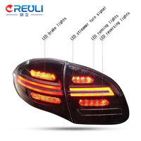 CREULI Nuevas Luces Traseras LED para Cayenne 958.1 958.2 2011 2014 12V Plug & Play Lente Ahumada