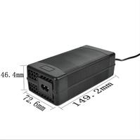 Chargeur de batterie LiFePO4 14,6 V 5 A 40 Ah certifié CE 135 W pour voitures, motos, voiturettes de golf, drones, bateaux de pêche
