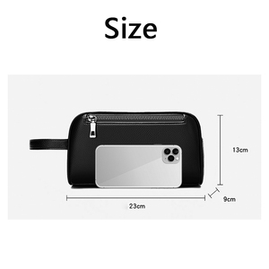 Borsa a Mano in <span class=keywords><strong>Pelle</strong></span> di Alta Qualità per <span class=keywords><strong>Uomo</strong></span> con Serratura a Combinazione e Logo Personalizzato in Rilievo - Product Image 4