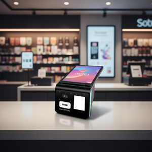 Terminal de point de vente portable ABELOE 8 pouces, système Android, écran tactile, imprimante, caisse enregistreuse mobile, Intel Celeron J6412 - Product Image 1