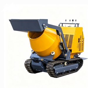 Mini camion malaxeur Ht750y 0,8m³ 1m³ 1,5m³ pour béton, matériaux de construction et mortier, à tambour hydraulique, usage domestique et industriel - Product Image 1
