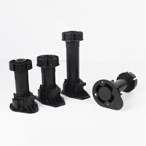 Armoire de <span class=keywords><strong>cuisine</strong></span> Plinthe Pieds de nivellement réglables Pieds de socle Pieds en plastique à hauteur réglable pour plinthe d'armoire de <span class=keywords><strong>cuisine</strong></span> - Product Image 6