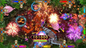 ตู้เกมปลาจูราสสิกสำหรับผู้เล่น6คนอุปกรณ์เพื่อความบันเทิงในร่ม - Product Image 5