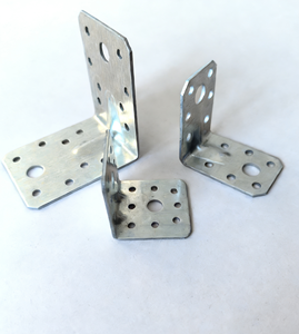 लकड़ी के त्रिकोणीय संरचनाओं के लिए अनुकूलित गैर-मानक प्रबलित एल-आकार ब्रैकेट - Product Image 1