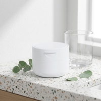 Pots en plastique PP mat recyclables de 100 g avec cuillère pour crème corporelle, emballage cosmétique