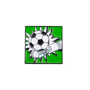 Hot Selling Factory Wholesale Eco-friendly <b>Silver</b>-Plated Enamel 2026 World Football Championship Customizable Metal Pin Custom - Product Image 5