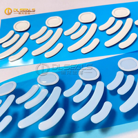 Feuille de PTFE découpée sur mesure Dlseals, épaisseur et largeur personnalisées, faible friction, résistante aux produits chimiques, pour joints, garnitures, roulements, OEM, en vrac