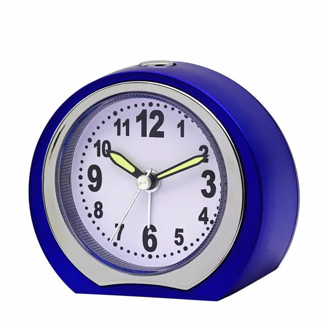 iMSH BB08004 Quartz analog clocks travel alarm clocks table wecker despertador bedside desk custom square travel alarm clock