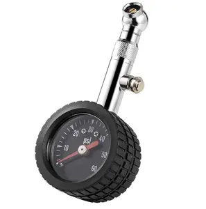 汽车摩托车用重型轮胎压力表精确机械卡盘车轮空气轮胎量规