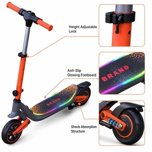 Patinete Eléctrico Plegable E02 de 6.5 Pulgadas, <span class=keywords><strong>Motor</strong></span> de 130 W, 3 Velocidades, 8/12/14 km/h, Certificado CE, Patinete Eléctrico para Niños - Product Image 4