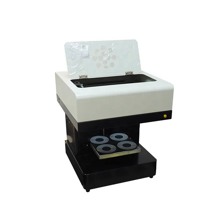 3d renkli kahve yazıcı kağıt kahve bardağı cappuccino yazıcı makinesi yenilebilir mürekkep kahve yazıcı makinesi