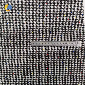 Factory Woven Comfortable Cotton- Stretch Check <strong>Tweed</strong> Houndstooth Fabric Yarn-Dyed for Boys' Business Clothing <strong>Scarf</strong> and Coats - Product Image 6