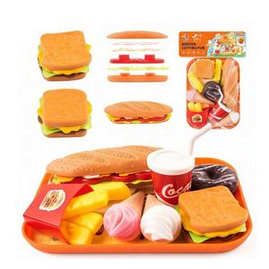 Kids Pretend <b>Kitchen</b> Toy Food Set with Cutting Fruit & Vegetable for Children's Role <b>Play</b>-Educational <b>Plastic</b> Toy for Ages 12+ - Product Image 5