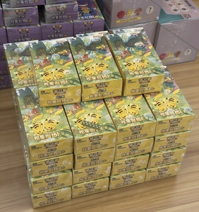Caja Sellada Original de Pocket Monsters PTCG, Versión China 151, 4ª Edición, Colección de Intercambio Pikachu, Papel de Regalo - Product Image 1