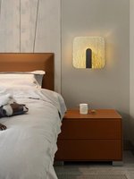 Nouvelles appliques murales LED minimalistes de style nordique de luxe léger pour couloirs, escaliers, salons, chambres parentales et têtes de lit