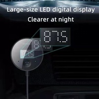 Récepteur audio Bluetooth sans fil avec alimentation USB, sortie AUX 3,5 mm, lecteur MP3 de voiture, kit mains libres Bluetooth, émetteur FM