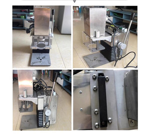 Easy Operation Manual Coconut Cutting <b>Machine</b> Desktop Stainless Steel Coconut Top Opener Punching <b>Machine</b> - Product Image 4