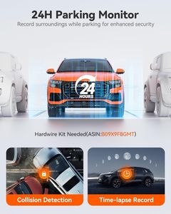 Wolfbox G850Pro Dealer 4k Front and Rear Black Box Dual Lens Car Mirror <b>Dash</b> Cam Video <b>Camera</b> - Product Image 6