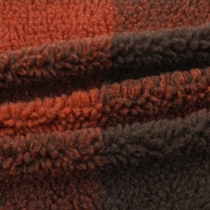 Vêtements <span class=keywords><strong>épais</strong></span> en <span class=keywords><strong>tissu</strong></span> <span class=keywords><strong>polaire</strong></span> Sherpa tricoté jacquard en polyester bicolore super doux 300GSM pour filles, motif uni - Product Image 5
