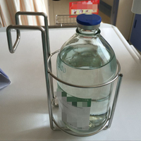Vente en gros désinfectant pour les mains de qualité médicale Gel douche rond porte-bouteille suspension murale pour hôpital