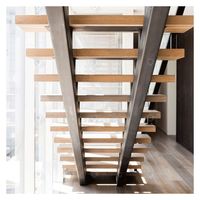 Escalier en colimaçon intérieur moderne, durable, écologique et sûr pour villa, en fer et bois, garantie 3 ans