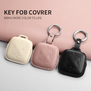 Venta al por mayor directa de fábrica, en stock. Funda de Cuero PU de Cobertura Total para Llaves de ZEEKR 001, Nueva Funda Premium para Llaves de ZEEKR 7X para Hombre - Product Image 1