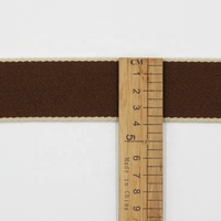 Ruban tissé en polyester personnalisé de 38 mm, ruban jacquard haute ténacité de 1,5 pouce pour les sangles de sacs et les textiles de maison