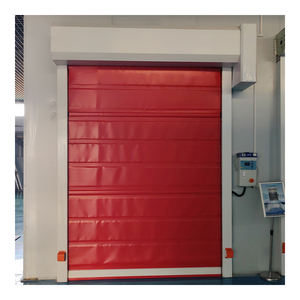 Porte roulante à rideau haute performance, fonctionnement silencieux, bonne fonction d'étanchéité, longue durée <span class=keywords><strong>de</strong></span> <span class=keywords><strong>vie</strong></span> et faible entretien - Product Image 5