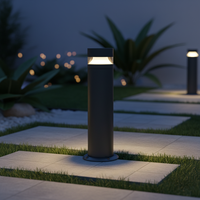 Lampadaire LED en aluminium à vente chaude 8W/10W/12W/20W, indice de protection IP65, nouvelle arrivée, conception de projet de parc, éclairage de pelouse LED pour aménagement paysager