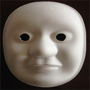 Máscara de <span class=keywords><strong>Halloween</strong></span> en blanco para pintura de bricolaje-Arte de cara de dibujos animados, artesanía para colorear de la Ópera de Pekín - Product Image 4