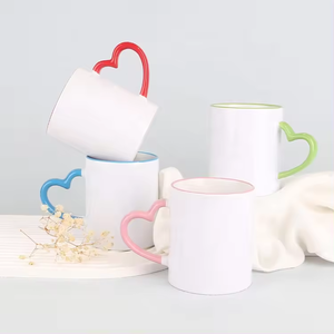 Regalos para mamá de <span class=keywords><strong>hija</strong></span>, hijo, día de la <span class=keywords><strong>madre</strong></span>, regalos de cumpleaños, Día de San Valentín, forma de corazón única, mango, <span class=keywords><strong>taza</strong></span> de café de cerámica - Product Image 1