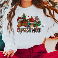 Vente flash : Transfert thermique pour t-shirt, thème Noël, impression par transfert DTF, ambiance actuelle