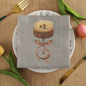 Paper Napkins With Colorful Printed Designs For Themed Party Disposable 330mm 20 Sheets Per Pack - Product Image 3