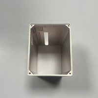 Boîtier en aluminium usiné sur mesure par CNC, profilé pour alimentation électronique, extrusion anodisée, châssis d'instrument, dissipateur thermique