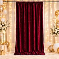 Tirai Latar Belakang Tulle Modern yang Dapat Disesuaikan untuk Panggung Pernikahan, Pesta Ulang Tahun, Photo Booth, Siaran Langsung